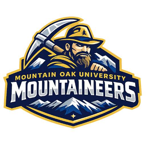 Mountain Oak University crest