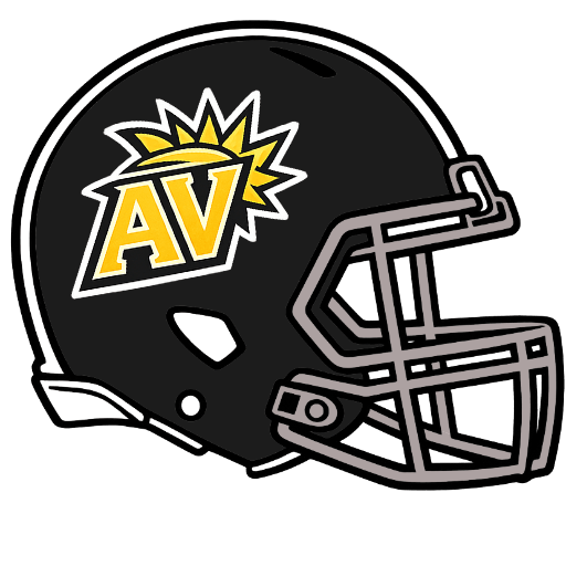 Apple Valley University helmet